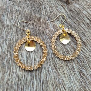 Glitter ring gull eller sølv